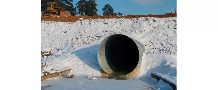 Поставка гофрированных труб для трассы "Вилюй"
